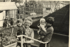 Lotte und Frank mit Ulrike und Florian